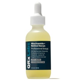 5 Niacinamide (Vitamin B3)  Retinol Serum (LARGE 2 oz bottle) - Ultimate Anti-Aging Wrinkle Reducing Treatment - Fights Acne Breakouts and Fades...   