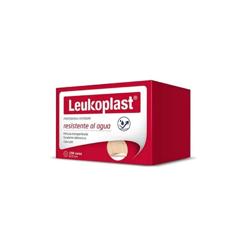 Curitas Redondas Leukoplast C/100 Pzas