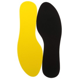 Actika 241 Impact Defense Force, Large Size Insole, Shock Absorbing Insole, Extra Large Size, Men's, Fits 9.8 - 12.6 inches (25 - 32 cm), Black, One Size Fits Most, Black