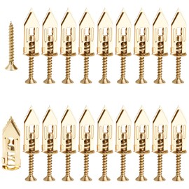 40 Pieces Self Drilling Expansion Screws Self Drilling Dowels with Screws Hammer in Expansion Screw for TV Picture Frame Shelves Cabinet Bicycle Drywall