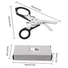 Almabbg Folding Pliers Scissors,6 in 1 Portable Response Emergency Shears