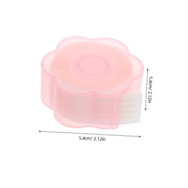 SAFIGLE 1Set Invisible Lace Eyelid Tape Durable Strips for Natural Eyelid Lift Skin Friendly Water Activated Double Eyelid Patches for Effortless Application and Hold