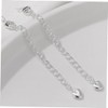 DOITOOL 5Pcs Necklace Chain Extenders Kit Jewelry Extension Chains for
