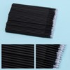 Tbestmax 500 cepillos desechables para microaplicador, microhisopos, pestañas de ojos,