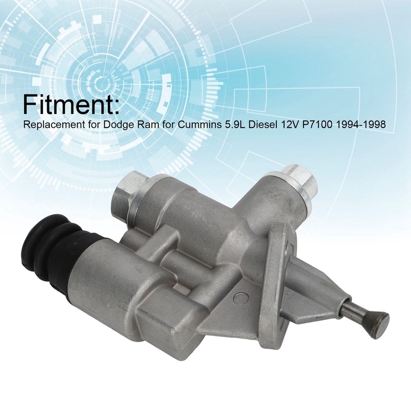 Fuel Lift Pump With Gaskets 4988747 Replacement for Dodge Ram
