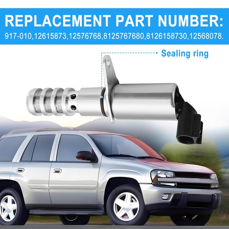 SYudwen Exhaust Camshaft Position Actuator Solenoid, Compatible with Chevy Colorado