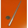 Basic Aluminum Half Round Rod (.375") 3/8" Dia, x 1