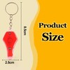 POCKETMAN LED Keychain Flashlight UV Light Small Flashlight Mini Keychain