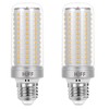 2 pack Led Corn Light Bulbs 300W Equivalent Super Bright