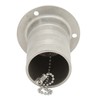Boat Filler Right Angle Clamshell 316 Stainless Steel Hardware for