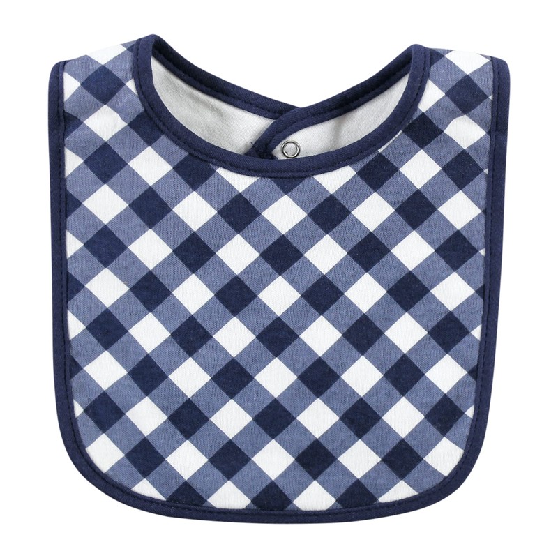 Hudson Baby Unisex Baby Cotton Bibs, Sunflower, One Size