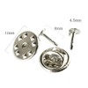 HappyHome 30pcs Pin Hardware Butterfly Tack Butterfly Clasp Handmade Accessory