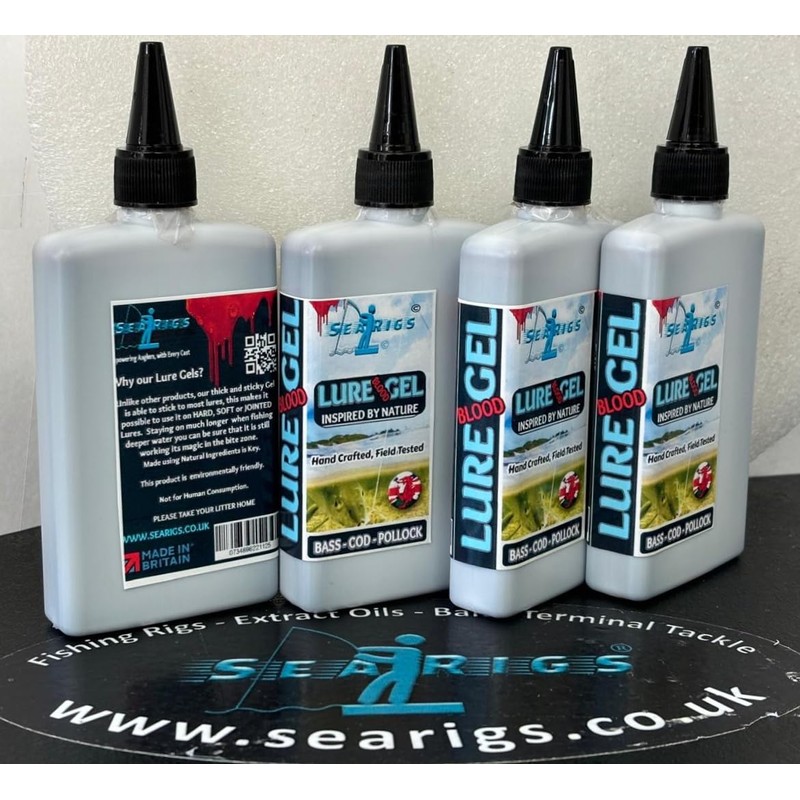 Sea Fishing Super Sticky Gel for Bass Lures