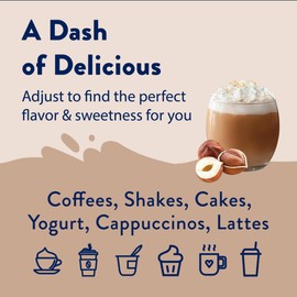 Jordans Skinny Traditional Sugar Free Syrups 750 ml 2 Bottles (Hazelnut)