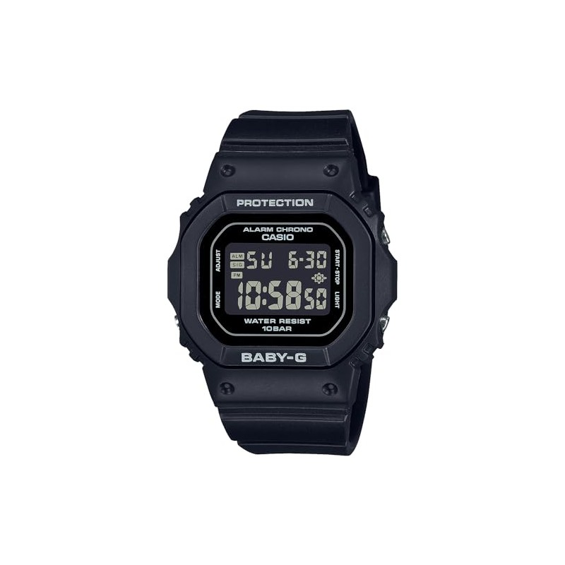 Casio BGD-565 Baby Watch, Black, 1 piece, Super Illuminator (New
