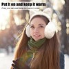 Bseical Ear Warmers Winter Rabbit Earmuffs, Plush Earmuffs for Winter,