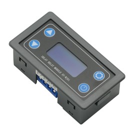 DC 6~30V 12V Timer Switch LED Digital Time Delay Relay Module Programmable Timer Relay Control Switch Timing Trigger Cycle,12V Time Relay