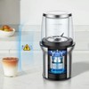 Secura Coffee Grinder Electric, Spice Grinder, Dual Glass Bowls for