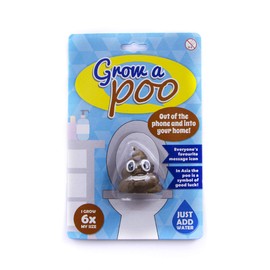 Boxer Gifts Grow a Poo Toy - Grow in Water - Gag Gifts for Kids - Christmas Funny Stocking Stuffers Boys - Prank Poop Toys - Fun Pass The Parcel & Bingo Items