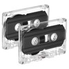 UKCOCO 2 Pack Blank Audio Cassette Tapes 30 Min Normal