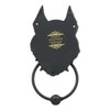 Wolf Moonlit Gargoyle Door Knocker Metal Ring Knocker Ball Sculpture
