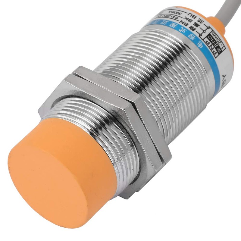 Inductive Proximity Sensor, 25mm Pitch 3 Wire PNP NO Inductive