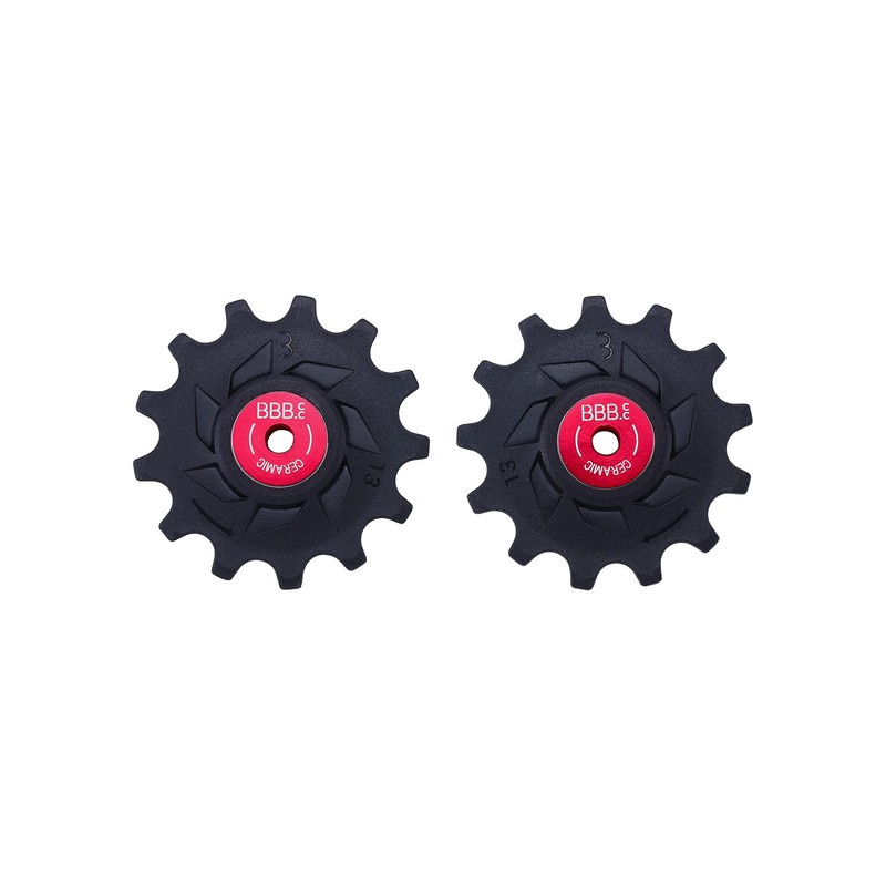 BBB Cycling Derailleur Pulley Ceramic 13-Tooth Rear 12-Speed Jockey Wheels