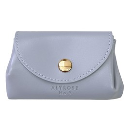 Giselle Women's Men's Mini Wallet, Small Wallet, Compact, Card Case, Coin Purse, Coin Purse, Prevents Bills from Folding, smooth blue