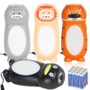 Hilngav 4 Pack Small Mini LED Flashlight for Kids -