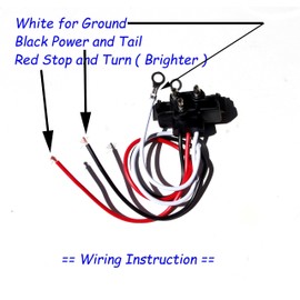 AutoSmart SET of 4 Kl-35100rk Red Oval Sealed LED Turn Signal and Parking Light Kit with Light, Grommet and Plug for Truck,Trailer (Turn, Stop, and Tail Light)