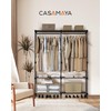 CASAMAYA Clothes Rack, Portable Closet, 54.3 Inch Large Capacity Wardrobe