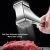 Meat Mallet Prevent Slip Handle Double Sided Nails 304 Stainless