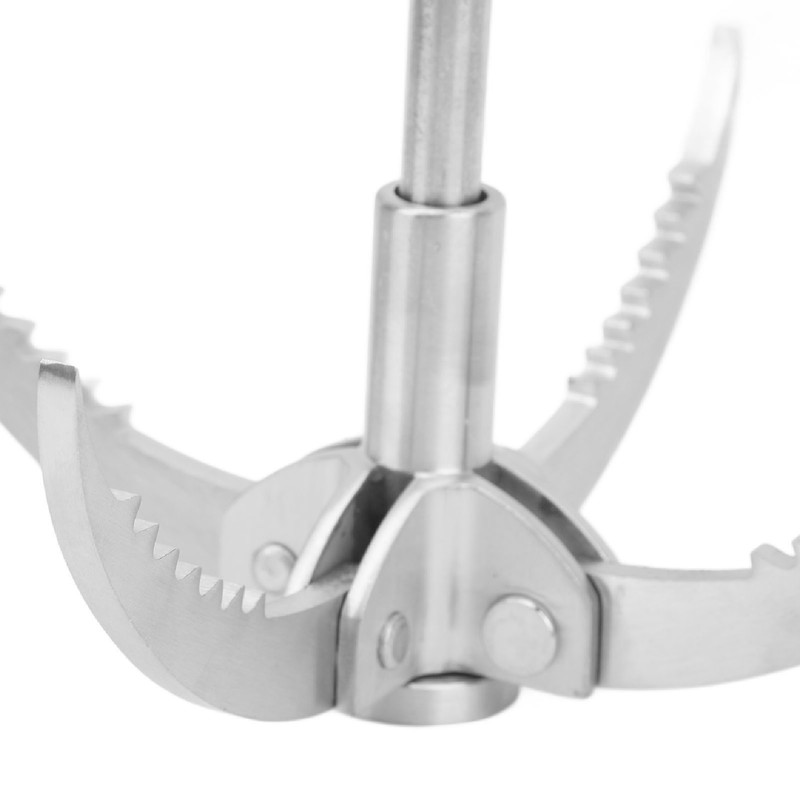 Grappling Hook with 4 Folding Claw Stainless Steel Multifunctional Outdoor