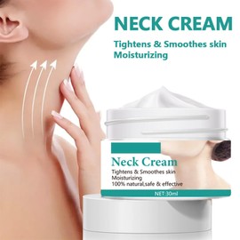 Firming & Tightening Neck Cream – Powerful Anti-Aging Formula for Neck Wrinkles, Fine Lines | Nourishing Moisturizer with Organic Aloe Vera, Coconut Oil & Retinol | Suitable for All Skin Types