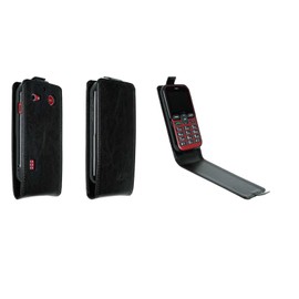 caseroxx Flip Cover for Doro Leva L10 / L11, Case (Flip Cover in black)