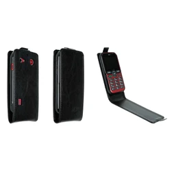 caseroxx Flip Cover for Doro Leva L10 / L11, Case (Flip Cover in black)