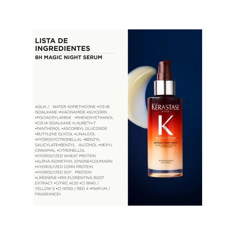 Sérum 8H Nutrición Cabello Seco Kérastase Nutritive 90ml