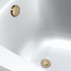ENKI, W53, Antique Brass Bath Waste with Overflow and Pop