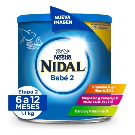 Fórmula de Continuación Nidal 6 a 12 meses Lata de 1.1 kg