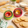 Embossed Wooden Rolling Pin for Holiday Baking – Snowflake &