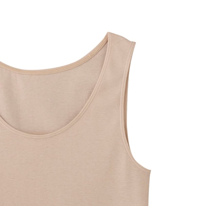 Gunze CB3254 CFA Tank Top, 100% Refreshing Cotton, Made in