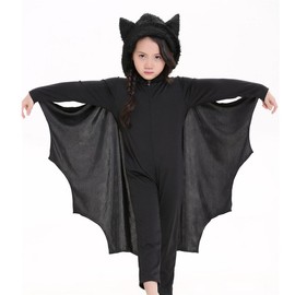Unisex Bat Kids Animal Fancy Dress Costume Uniforms M