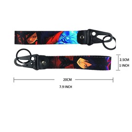 Gearcatweel 1Pack Anime Keychian Tags JDM Motorcycle Keychain Key Tags Anime Jet Tag for Car Motorcycles,Scooters Key Accessories-KEN-11