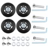 SG Store 2 Sets 60 x 18 mm Luggage Wheels