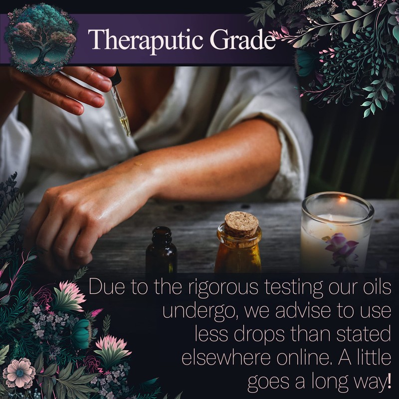 Calmer Solutions 5 Pack Essential Oils Gift Set - Aromatherapy