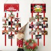 Bchinb Christmas Truck Photo Holder Merry Christmas Hanging Card Display