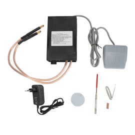 Spot Welder Foot Pedal Operated Portable Mini Battery Spot Welding Machine with Dual Pulse Output for Making DIY Battery Packs