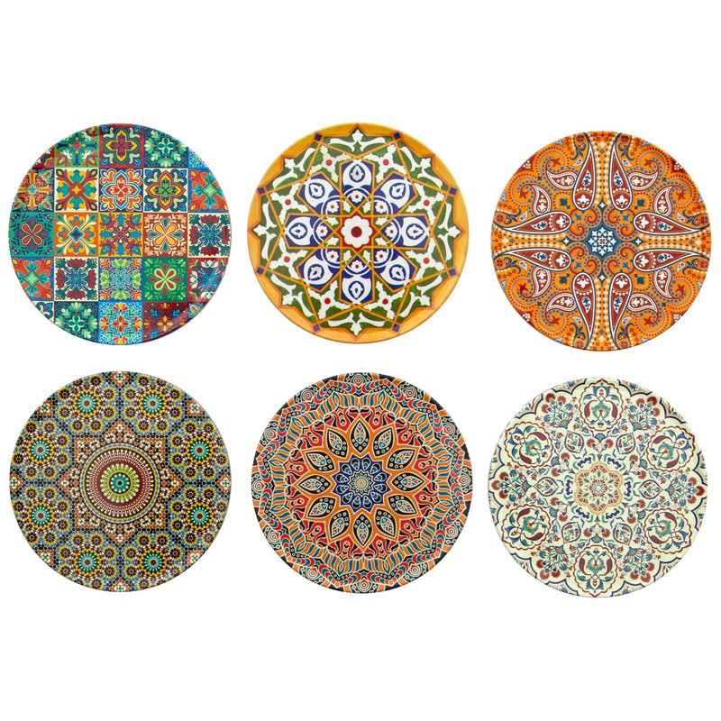 Totally Turkish – Patterned Drink Coasters Set of 6 –