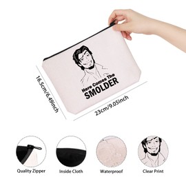 Flynn Cartoon Movie Character Inspired Here Comes The Smolder Zipper Pouch Makeup Bag (Comes The Smolder CA)