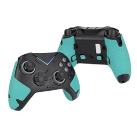 TALONGAMES Controller Grips Tape Compatible with FLYDIGI Vader 4 PRO/Vader 3 PRO/Vader 2 PRO, Anti-Slip, Sweat-Absorbent, Textured Skin Kit, for Controllers Handle Grips, Blue